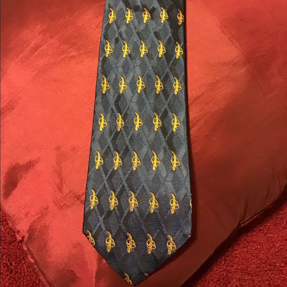LANCEL PARIS MENS SILK TIE EUC